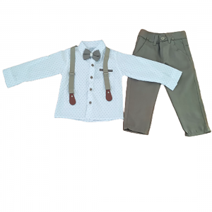 Set elegant  bej 1-2 ani