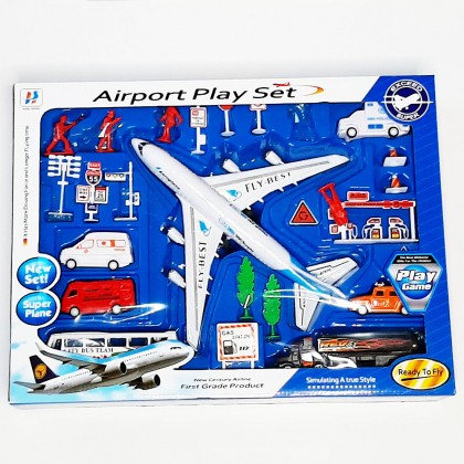 Set jucarie aeroport , 24 piese